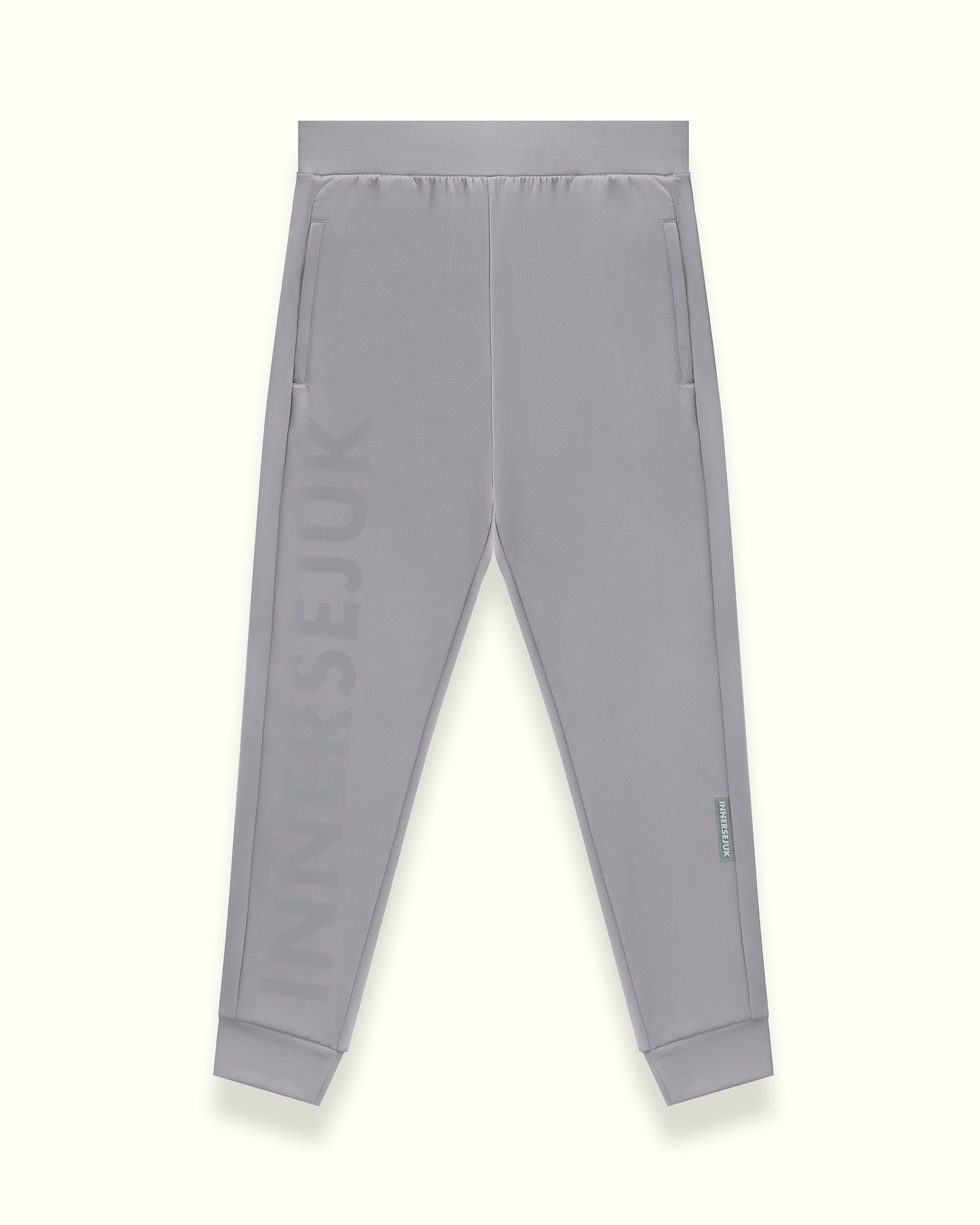 THE BOLD FITTED JOGGER IN LIGHT GREY