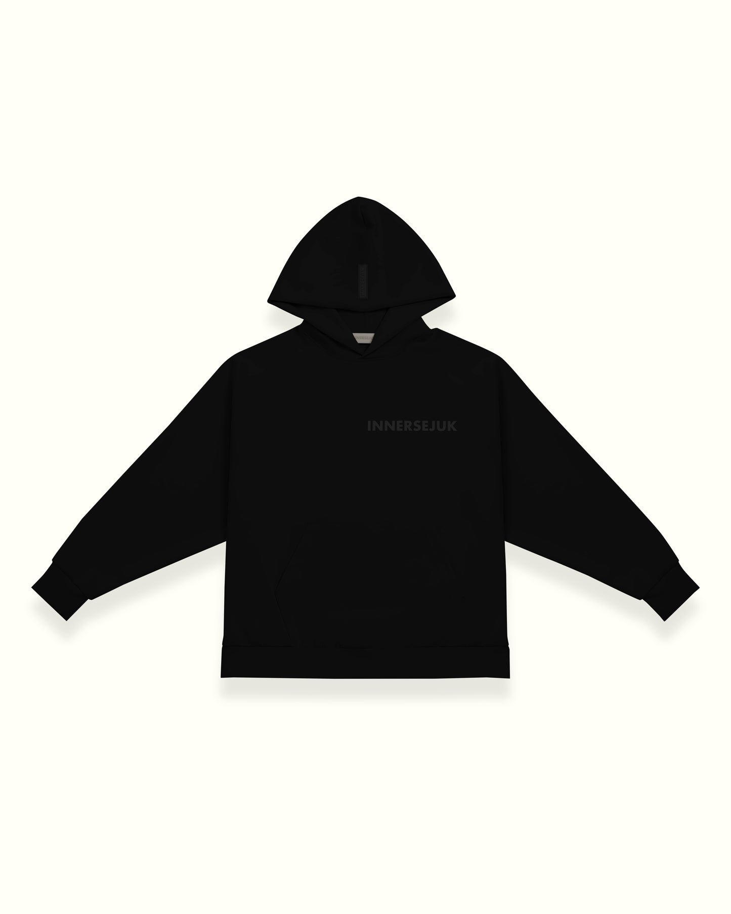 THE CLASSIC RELAXED HOODIE IN BLACK