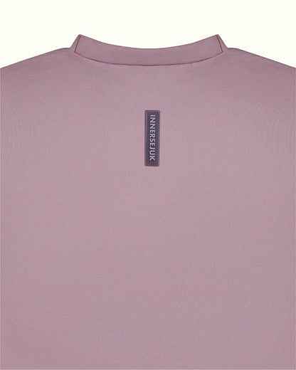 THE REVERSE 2-IN-1 CROP TOP  IN DUSTY PURPLE