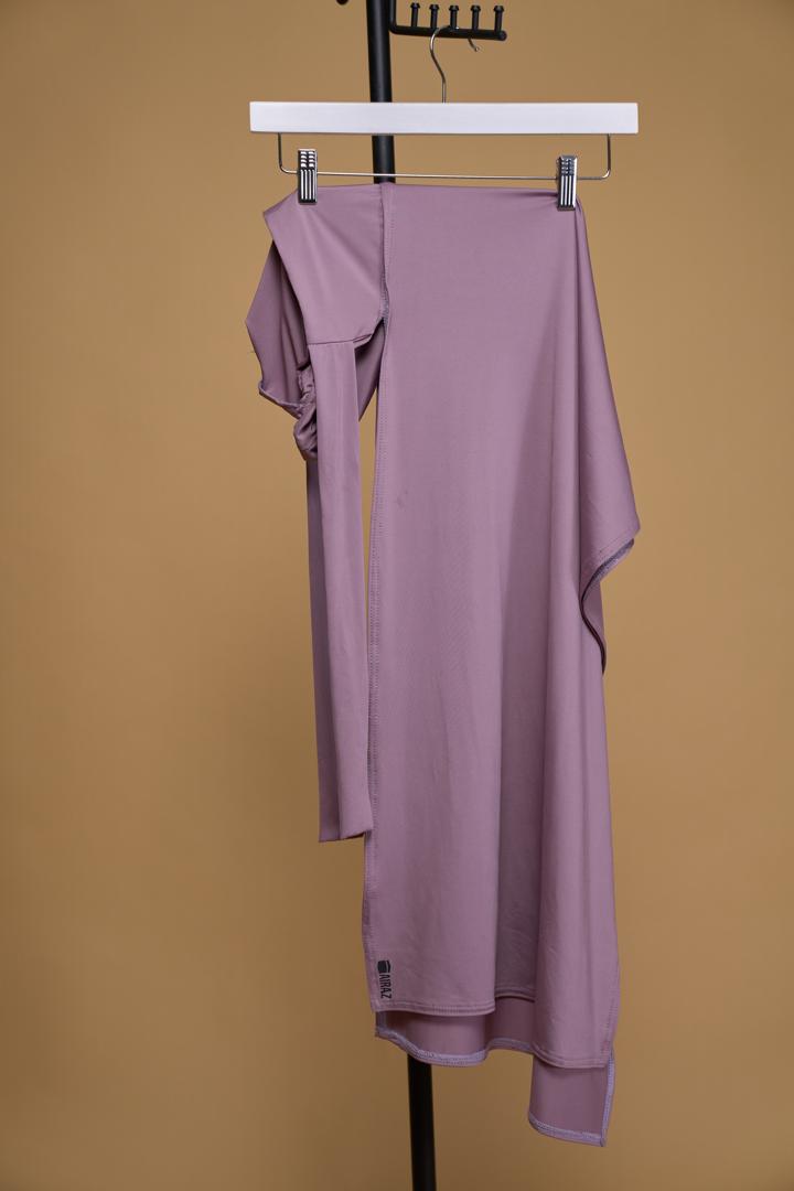 Semi instant sport hijab Lilac