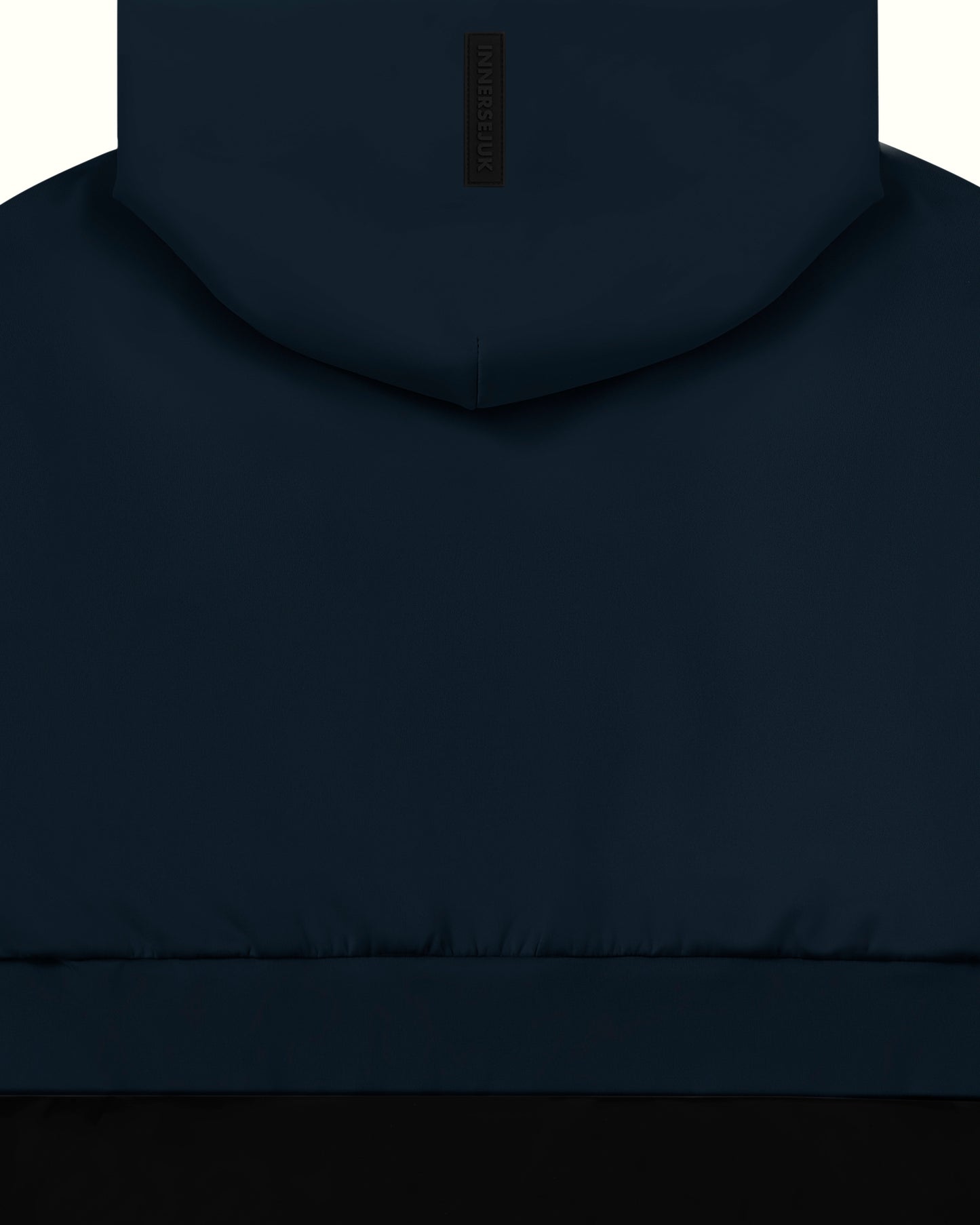 THE CLASSIC 2-IN-1 OVERSIZED CROP HOODIE IN DARK BLUE