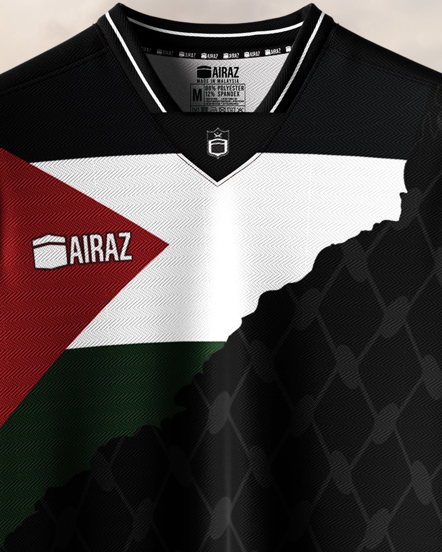 Premium Airaz Spirit of Freedom Jersey in Black