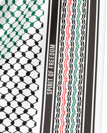 Airaz Spirit of Freedom Keffiyeh Cotton Scarf