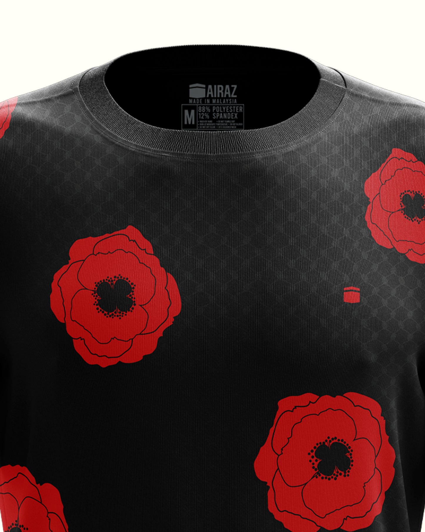 The Poppy Tee in Black