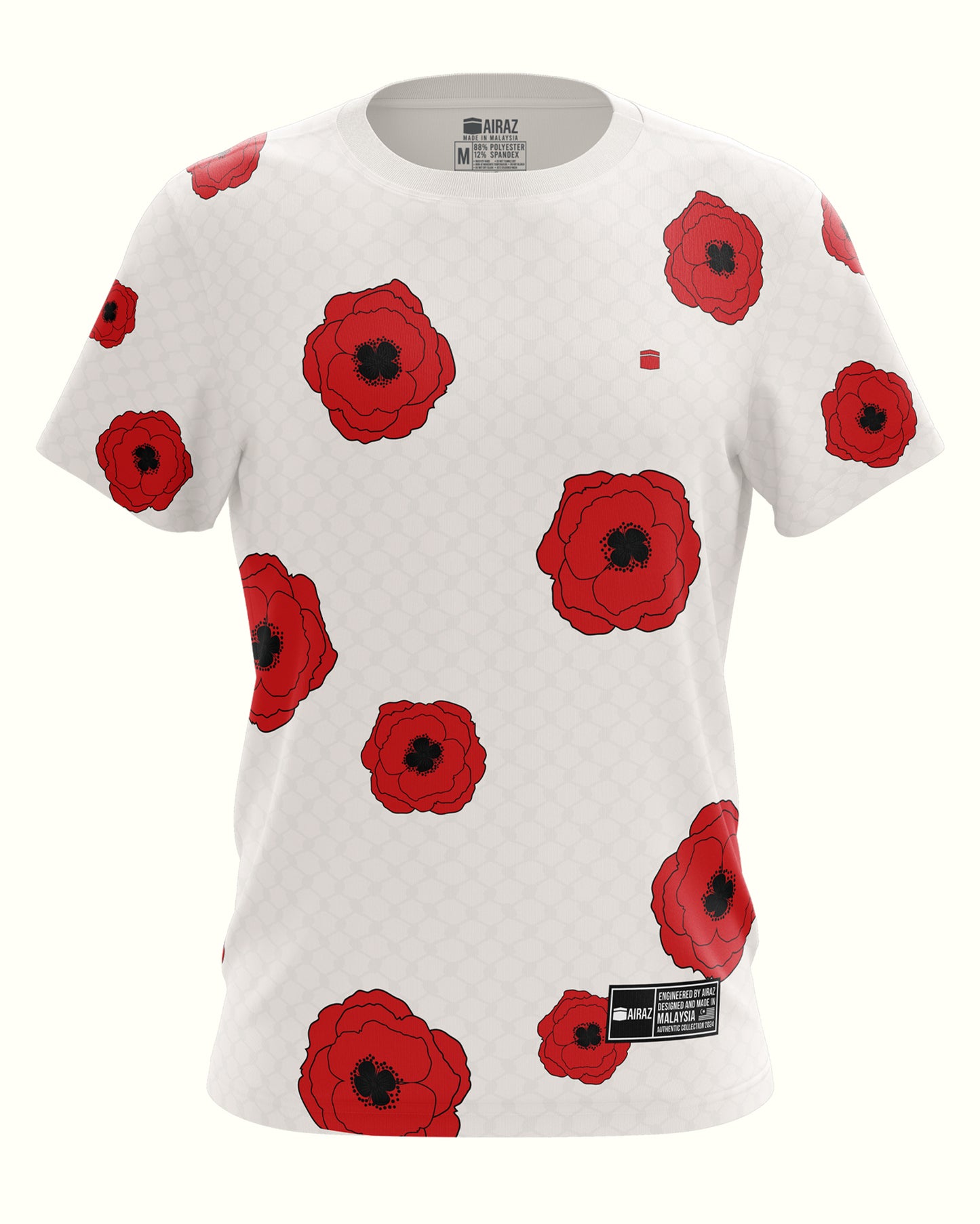 The Poppy Tee in Off White