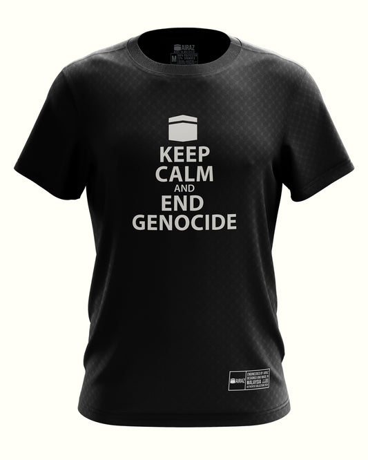 The End Genocide Tee in Black