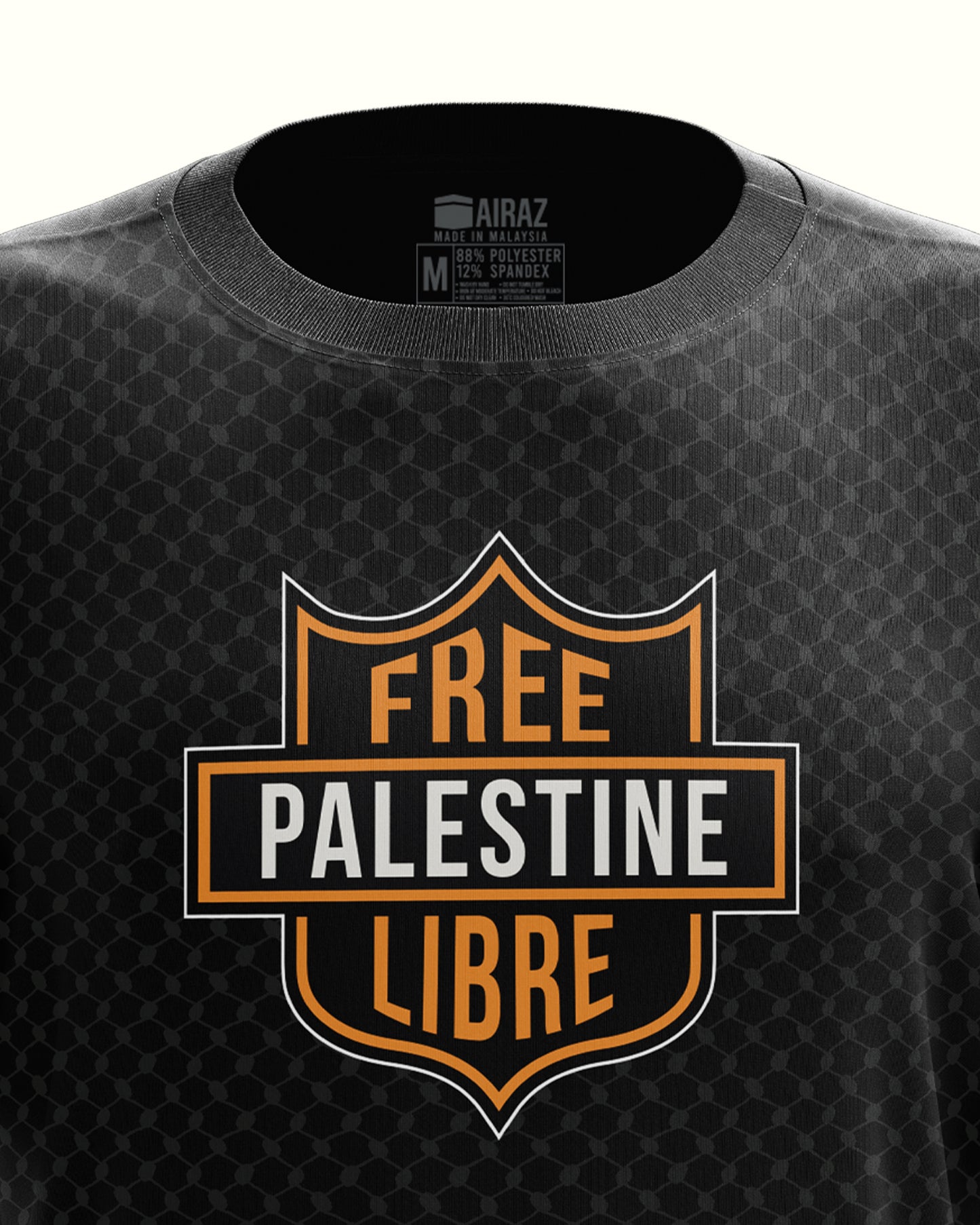 The Libre Palestine Tee in Black