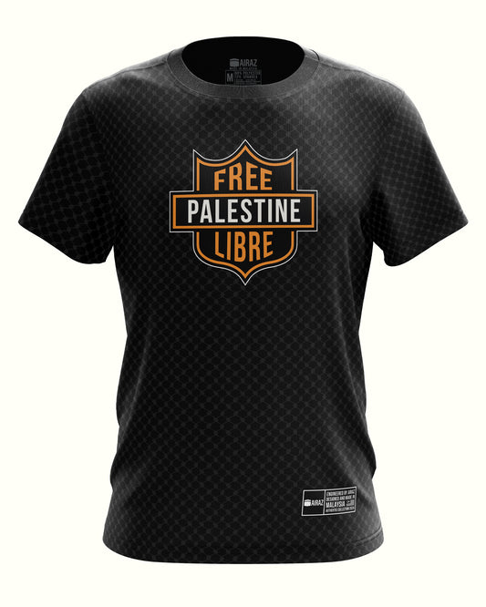 The Libre Palestine Tee in Black